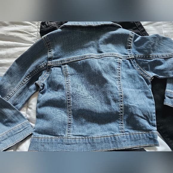 Kids 3t Bundle Nwt Denim Jacket with Black Denim Pants Set Lazer Carters 2pc Set - Picture 4 of 7